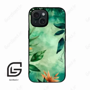 قاب گوشی آیفون 15 (Iphone 15 ) طرح گل کد 2387