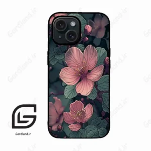 قاب گوشی آیفون 15 (Iphone 15 ) طرح گل کد 2390