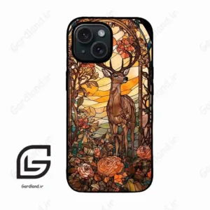 قاب گوشی آیفون 15 (Iphone 15 ) طرح گوزن کد 2391
