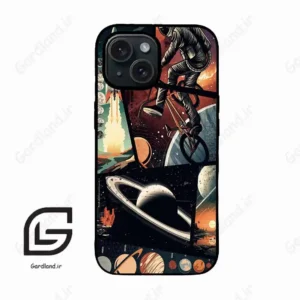 قاب گوشی آیفون 15 (Iphone 15 ) طرح فضانورد کد 2415