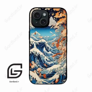 قاب گوشی آیفون 15 (Iphone 15 ) طرح موج کد 2418