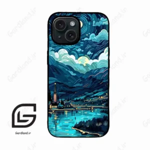 قاب گوشی آیفون 15 (Iphone 15 ) طرح شب کد 2425