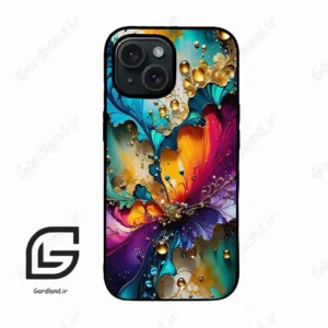 قاب گوشی آیفون 15 (Iphone 15 ) طرح ابرنگی کد 2447