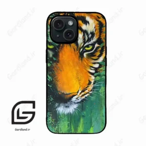 قاب گوشی آیفون 15 (Iphone 15 ) طرح ببر کد 2453