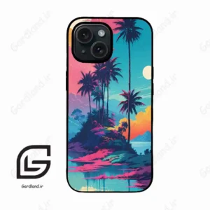 قاب گوشی آیفون 15 (Iphone 15 ) طرح جزیره کد 2461