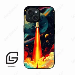 قاب گوشی آیفون 15 (Iphone 15 ) طرح موشک کد 2463