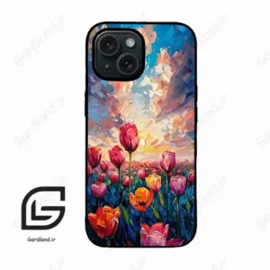 قاب گوشی آیفون 15 (Iphone 15 ) طرح گل کد 2466