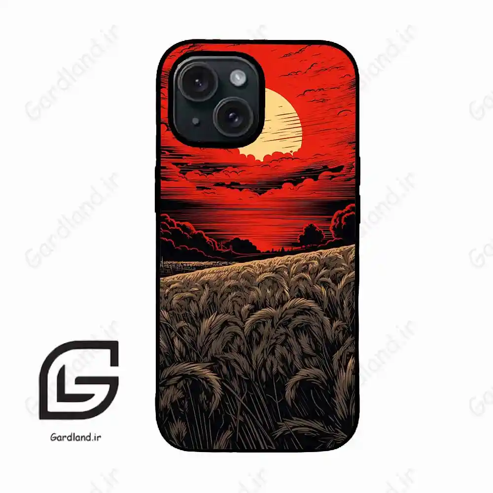 قاب گوشی آیفون 15 (Iphone 15 ) طرح گندم کد 2472