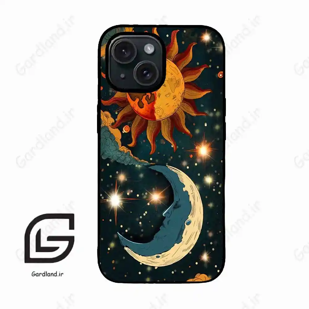قاب گوشی آیفون 15 (Iphone 15 ) طرح ماه کد 2474