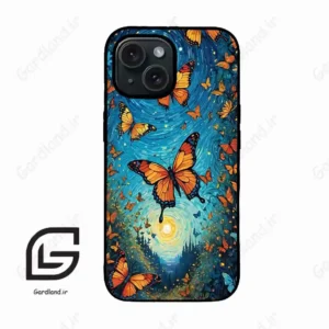 قاب گوشی آیفون 15 (Iphone 15 ) طرح پروانه کد 2479