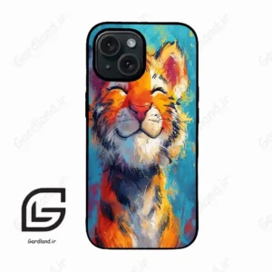 قاب گوشی آیفون 15 (Iphone 15 ) طرح ببر کد 2480