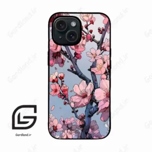 قاب گوشی آیفون 15 (Iphone 15 ) طرح شکوفه کد 2481