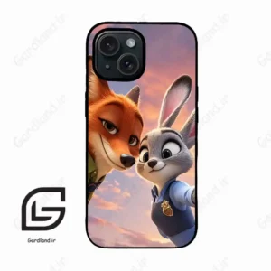 قاب گوشی آیفون 15 (Iphone 15 ) طرح زوتوپیا کد 2495
