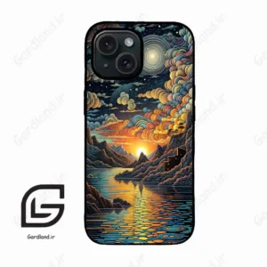 قاب گوشی آیفون 15 (Iphone 15 ) طرح نقاشی کد 2519