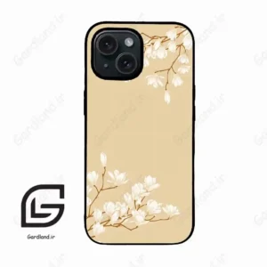 قاب گوشی آیفون 15 (Iphone 15 ) طرح شکوفه کد 2525