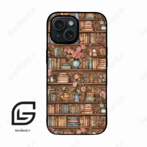 قاب گوشی آیفون 15 (Iphone 15 ) طرح کتابخانه کد 2535