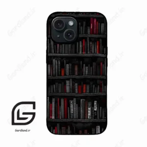 قاب گوشی آیفون 15 (Iphone 15 ) طرح کتابخانه کد 2540
