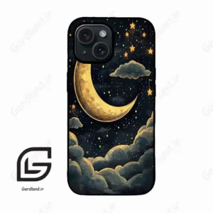 قاب گوشی آیفون 15 (Iphone 15 ) طرح ماه کد 2547