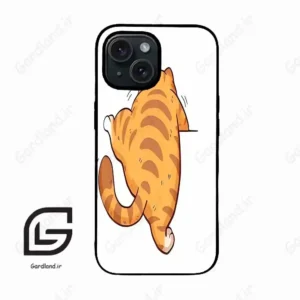 قاب گوشی آیفون 15 (Iphone 15 ) طرح گربه کد 2553