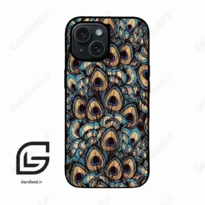 قاب گوشی آیفون 15 (Iphone 15 ) طرح طاووس کد 2572