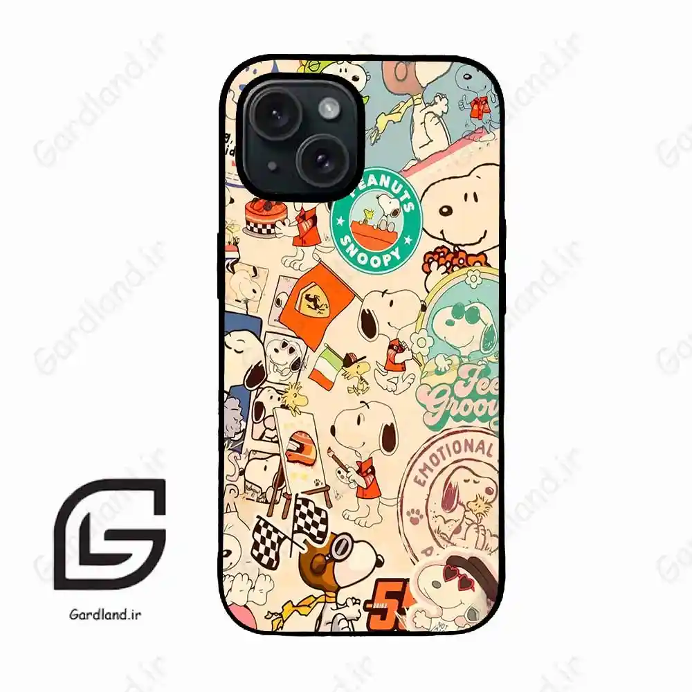 قاب گوشی آیفون 15 (Iphone 15 ) طرح اسنوپی کد 2605