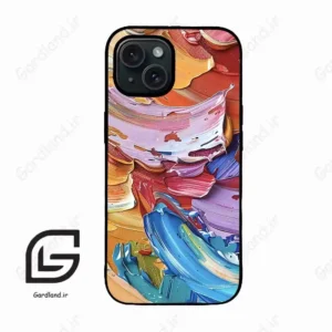 قاب گوشی آیفون 15 (Iphone 15 ) طرح رنگی کد 2613