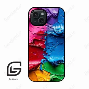 قاب گوشی آیفون 15 (Iphone 15 ) طرح رنگی کد 2618