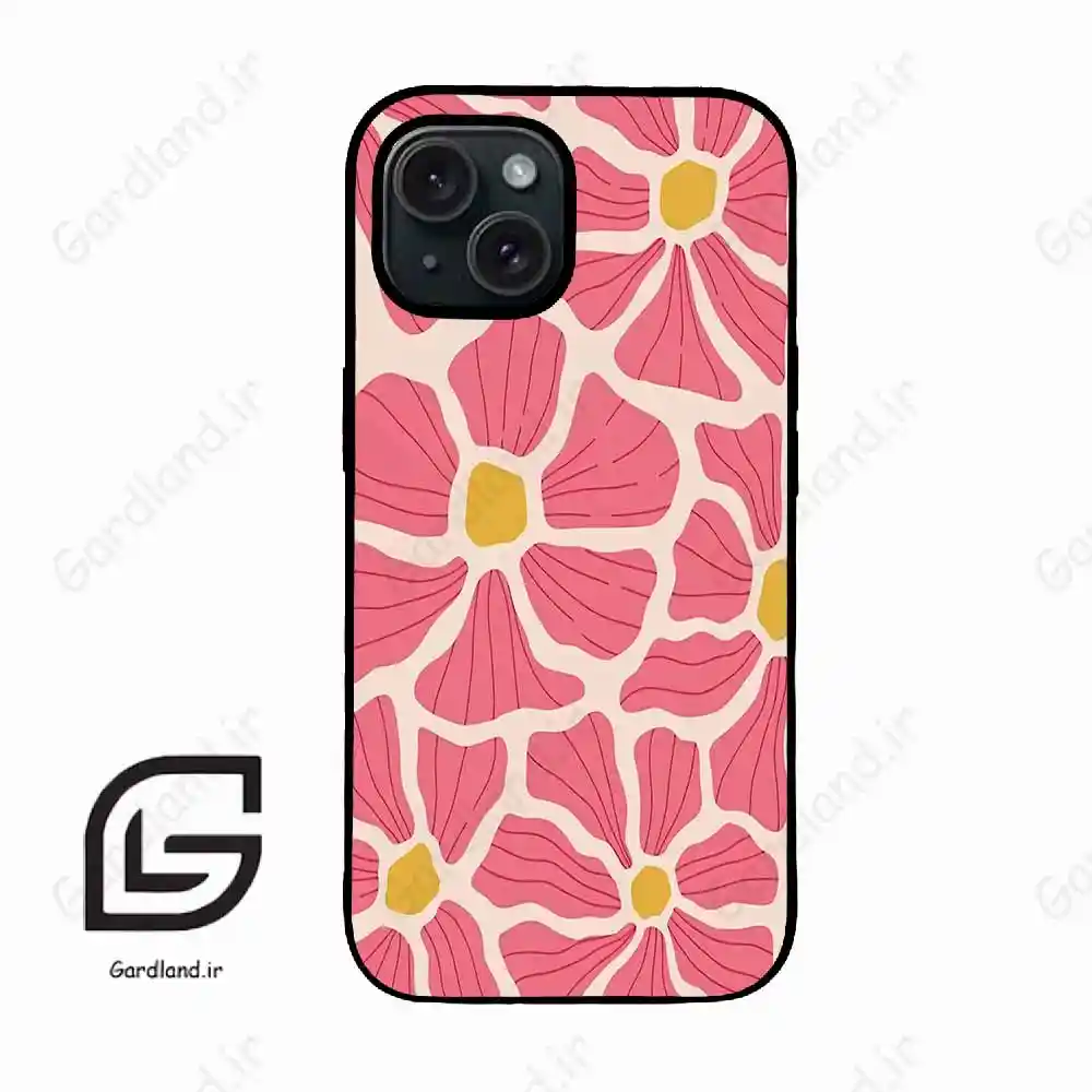قاب گوشی آیفون 15 (Iphone 15 ) طرح گل کد 2631