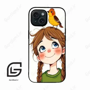 قاب گوشی آیفون 15 (Iphone 15 ) طرح دختر کد 2640