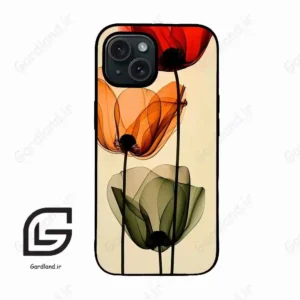 قاب گوشی آیفون 15 (Iphone 15 ) طرح گل کد 2650