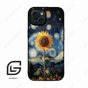 قاب گوشی آیفون 15 (Iphone 15 ) طرح افتابگردان کد 2652