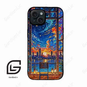 قاب گوشی آیفون 15 (Iphone 15 ) طرح نقاشی کد 2659
