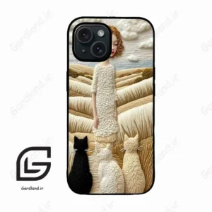 قاب گوشی آیفون 15 (Iphone 15 ) طرح دخترانه کد 2679