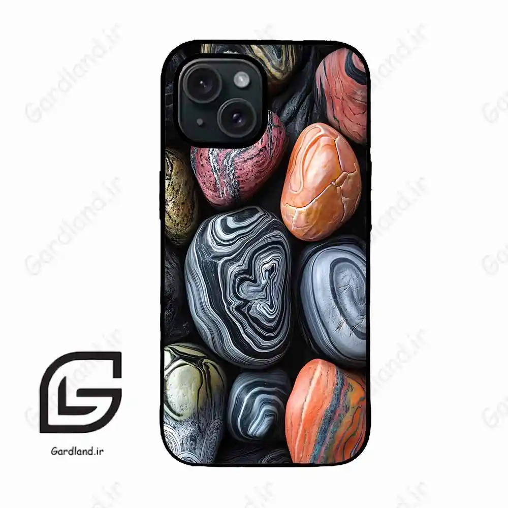 قاب گوشی آیفون 15 (Iphone 15 ) طرح سنگ کد 2680