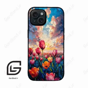 قاب گوشی آیفون 15 (Iphone 15 ) طرح گل کد 2687