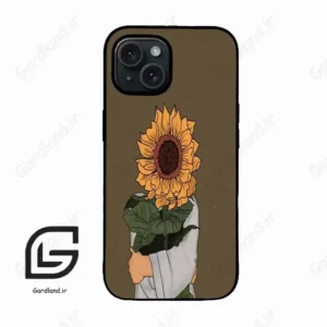 قاب گوشی آیفون 15 (Iphone 15 ) طرح افتابگردان کد 2688