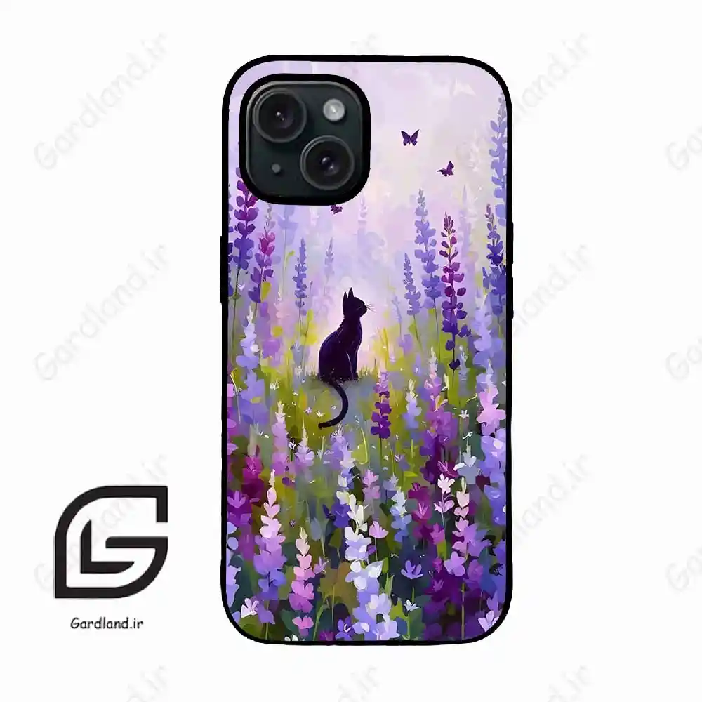 قاب گوشی آیفون 15 (Iphone 15 ) طرح گربه کد 2700