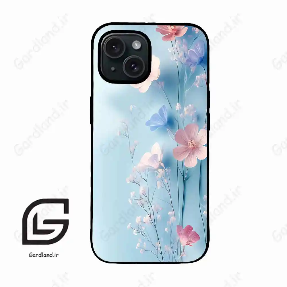 قاب گوشی آیفون 15 (Iphone 15 ) طرح گل کد 2706