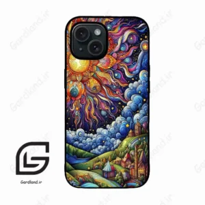 قاب گوشی آیفون 15 (Iphone 15 ) طرح طبیعت کد 2725