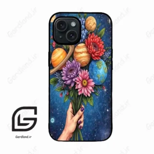 قاب گوشی آیفون 15 (Iphone 15 ) طرح گل کد 2731