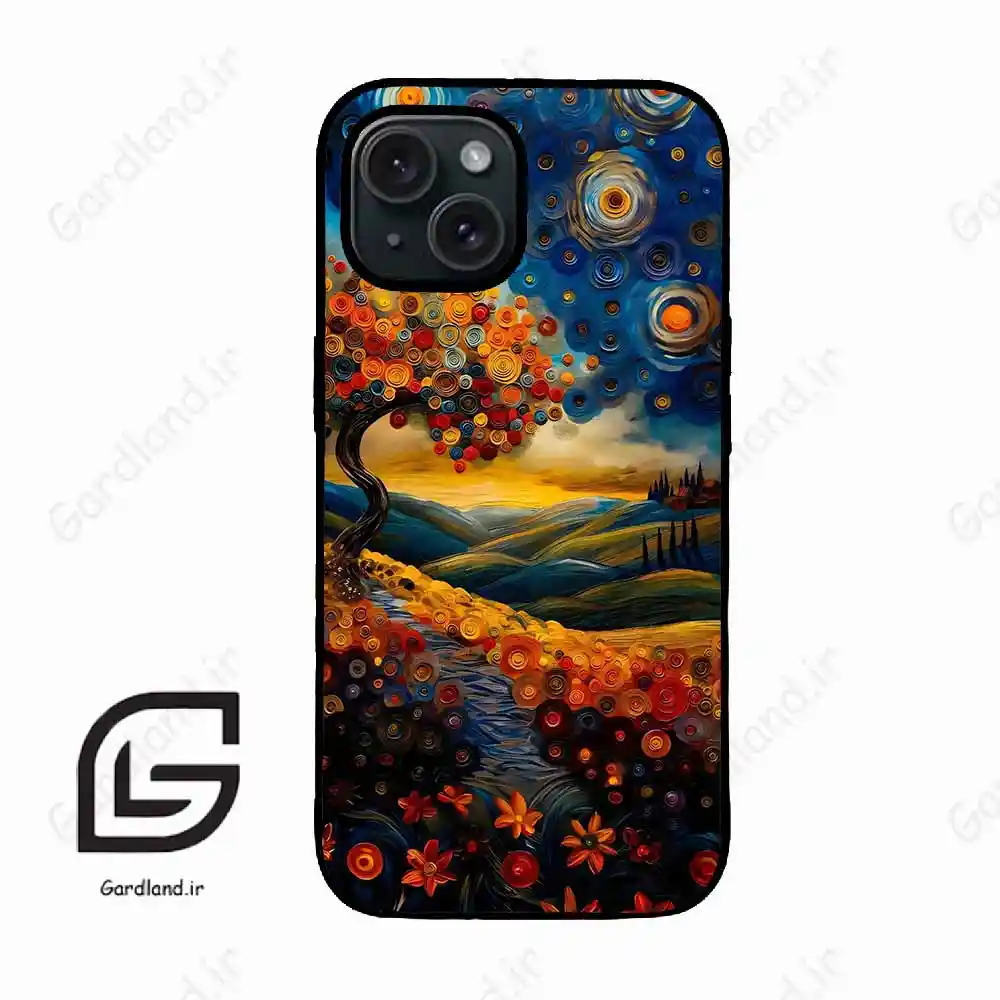 قاب گوشی آیفون 15 (Iphone 15 ) طرح طبیعت کد 2745