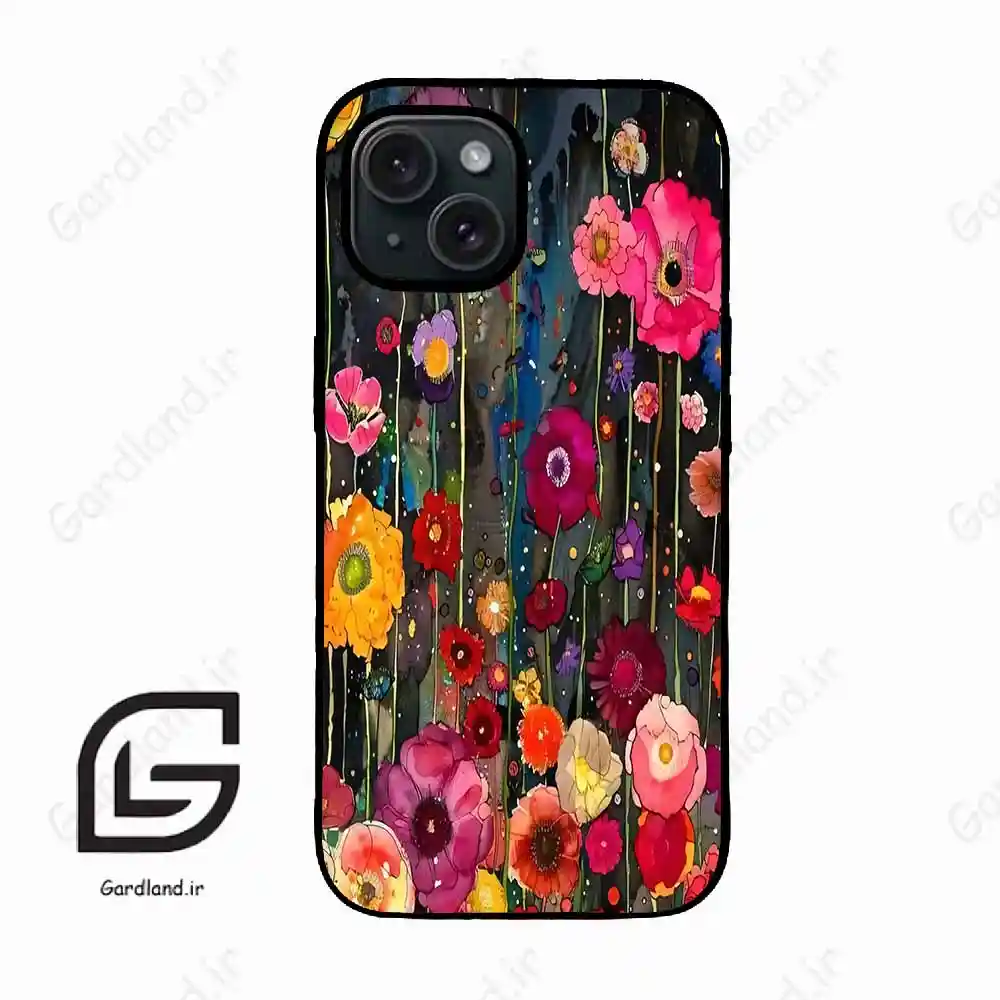 قاب گوشی آیفون 15 (Iphone 15 ) طرح گل کد 2751