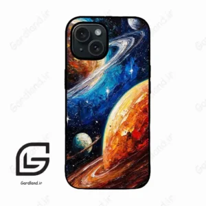 قاب گوشی آیفون 15 (Iphone 15 ) طرح زحل کد 2765