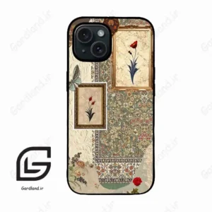 قاب گوشی آیفون 15 (Iphone 15 ) طرح گل کد 2768