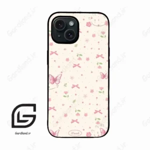 قاب گوشی آیفون 15 (Iphone 15 ) طرح پروانه کد 2776