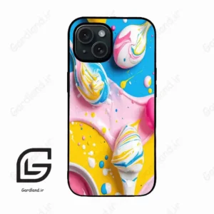 قاب گوشی آیفون 15 (Iphone 15 ) طرح رنگارنگ کد 2793