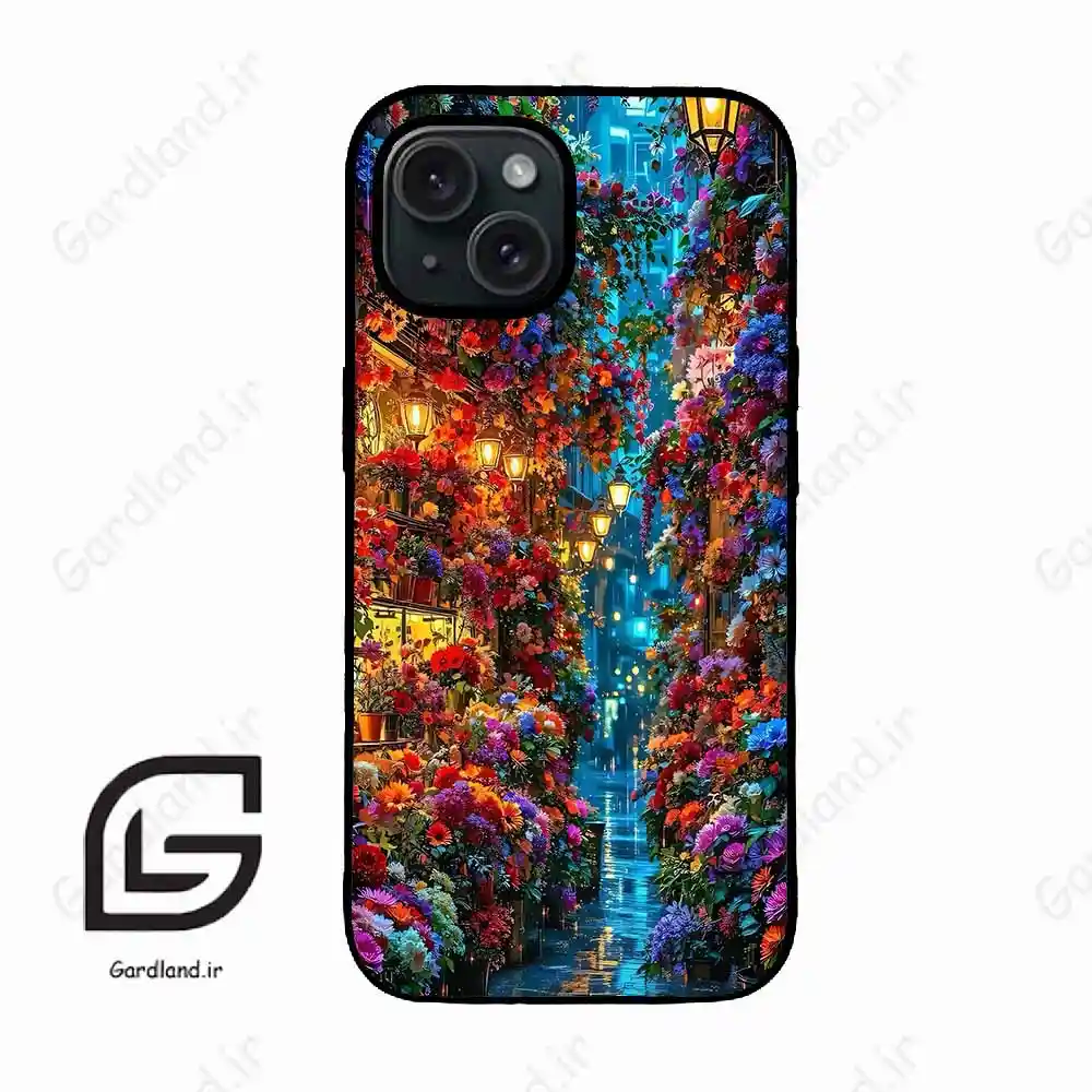 قاب گوشی آیفون 15 (Iphone 15 ) طرح گل کد 2794