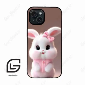قاب گوشی آیفون 15 (Iphone 15 ) طرح خرگوش کد 2798