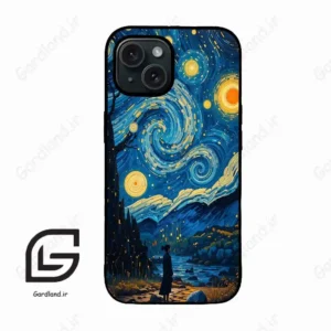 قاب گوشی آیفون 15 (Iphone 15 ) طرح شب کد 2801