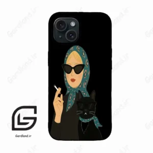 قاب گوشی آیفون 15 (Iphone 15 ) طرح خانومی کد 2810